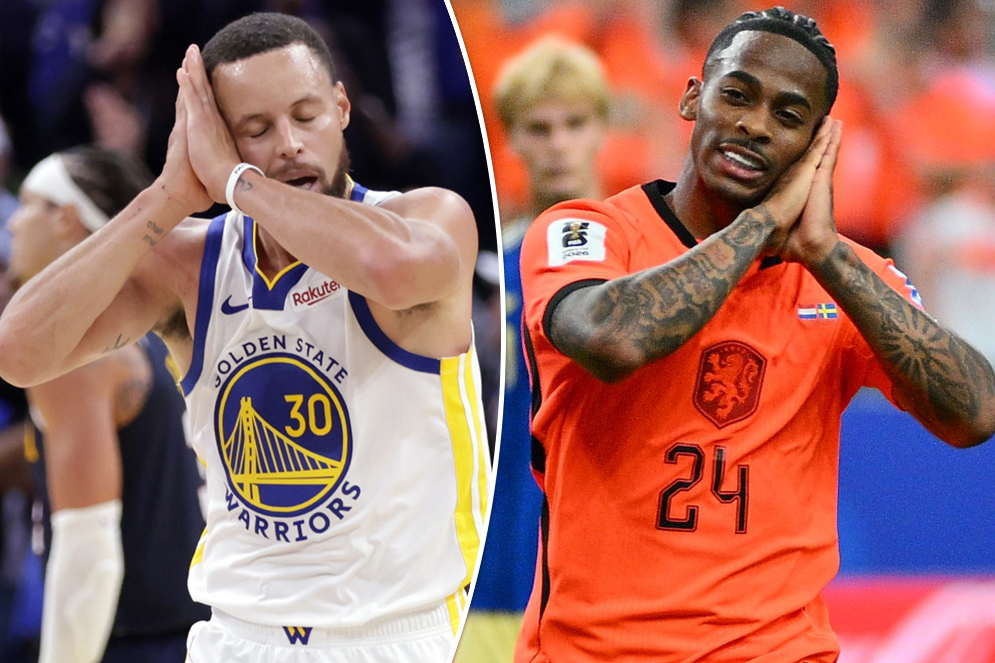 Netherlands star hits Steph Curry ‘Night Night’ celebration during World Cup win vs Sweden