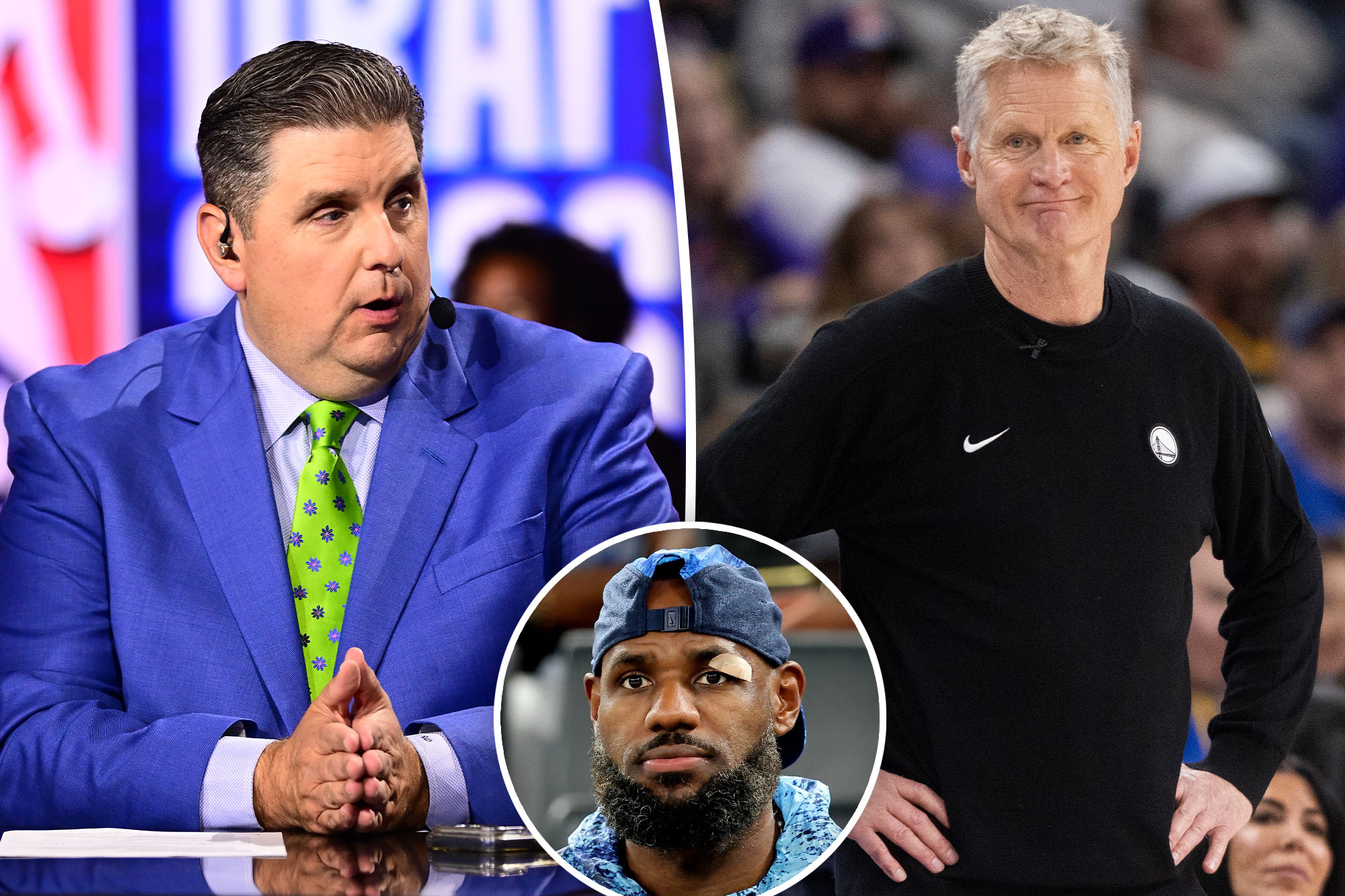 Brian Windhorst dismisses Steve Kerr’s comment on LeBron James joining Warriors