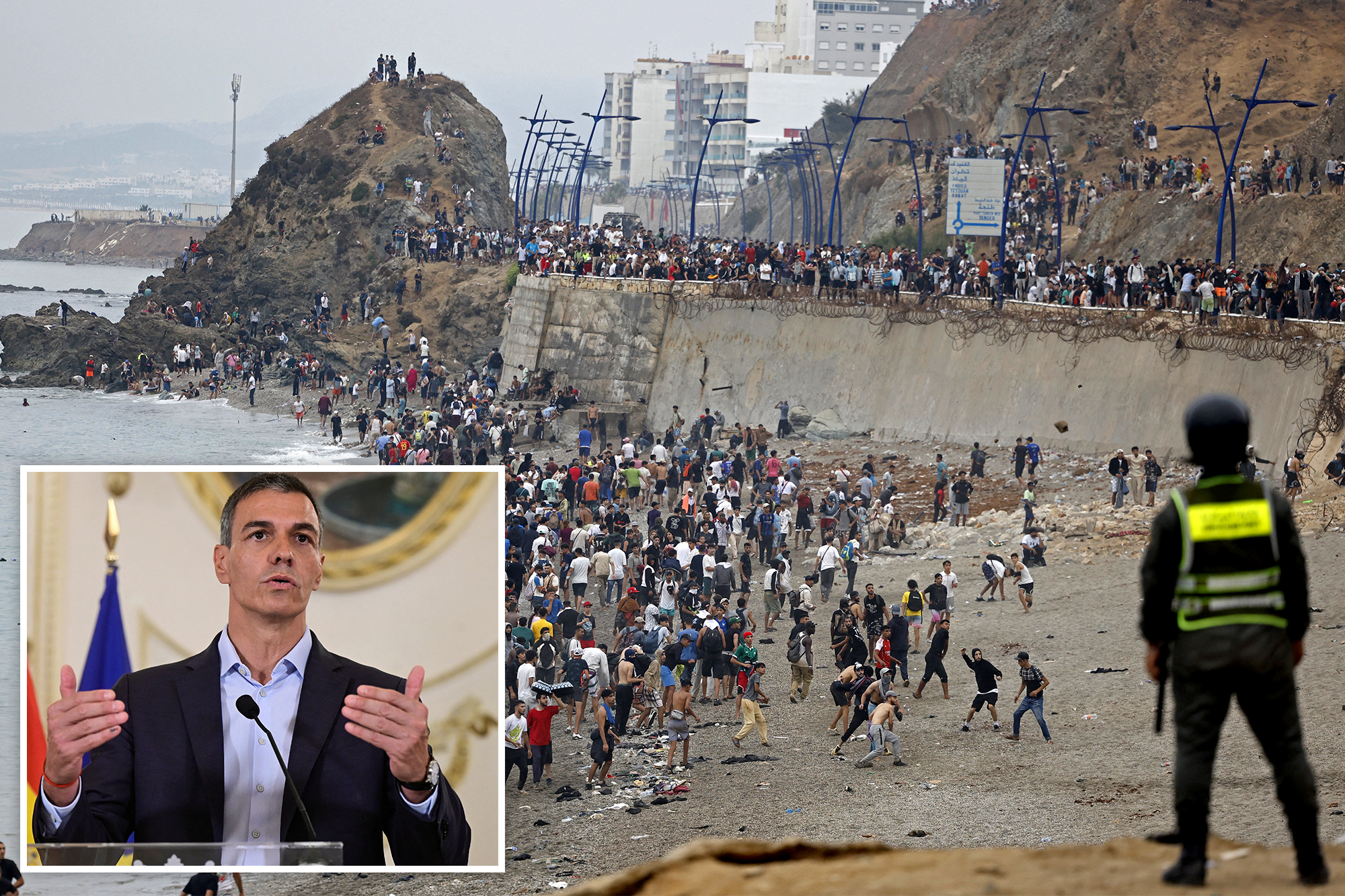 Morocco blames Ceuta migration inflow on social media, human trafficking