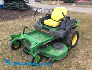 The tractor, the loader and the bucket. Repocast Com John Deere 757 Ztrak 60 Zero Turn