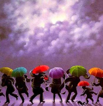 Le Peintre Des Parapluies Les Gribouilleries D Oceanelle