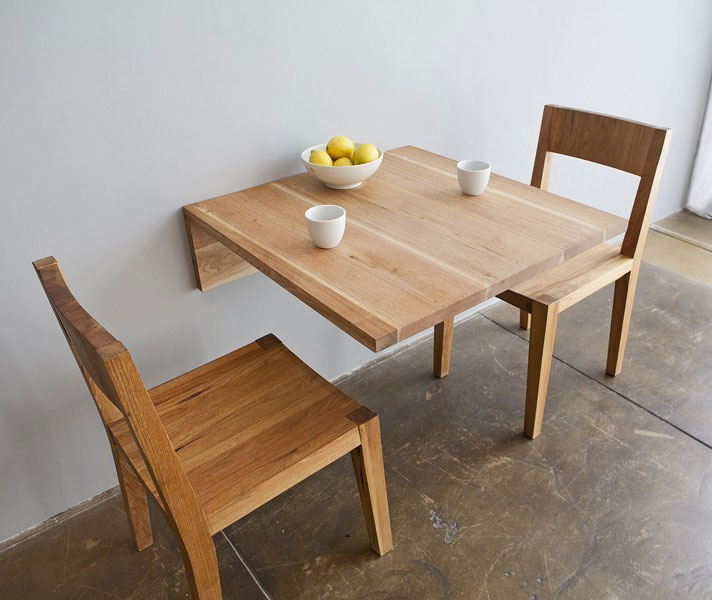Trabella salerno 6 seater dining set with sicily chairs. Wall Mounted Table