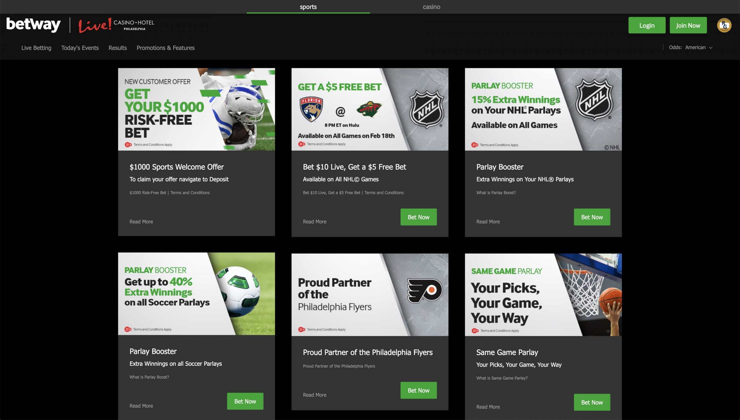 Betway Deposit