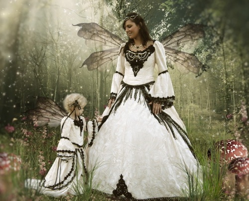 Epic fantasy wedding gowns from 