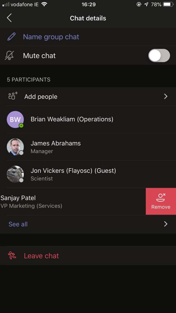Remove Participants From A Teams Group Chat Office 365 For It Pros