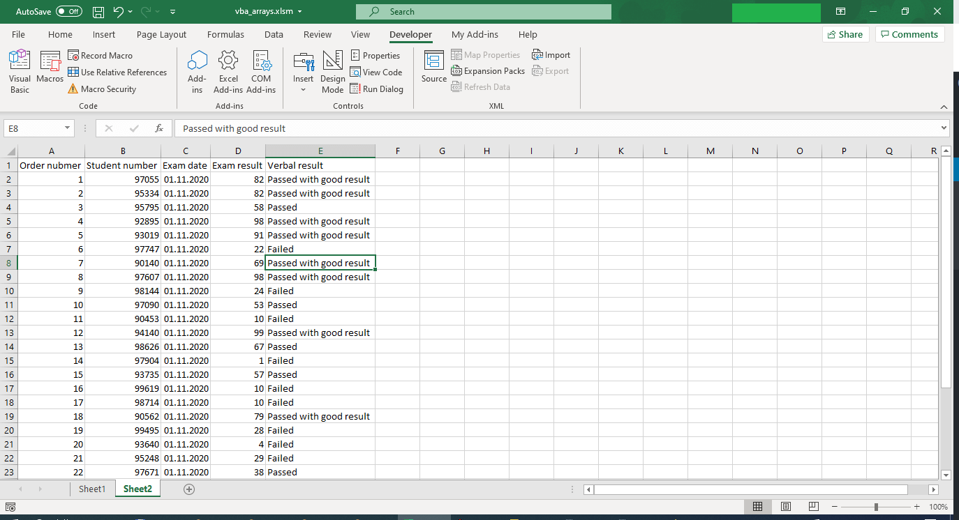 Arrays in Excel VBA - OfficeInside.Org