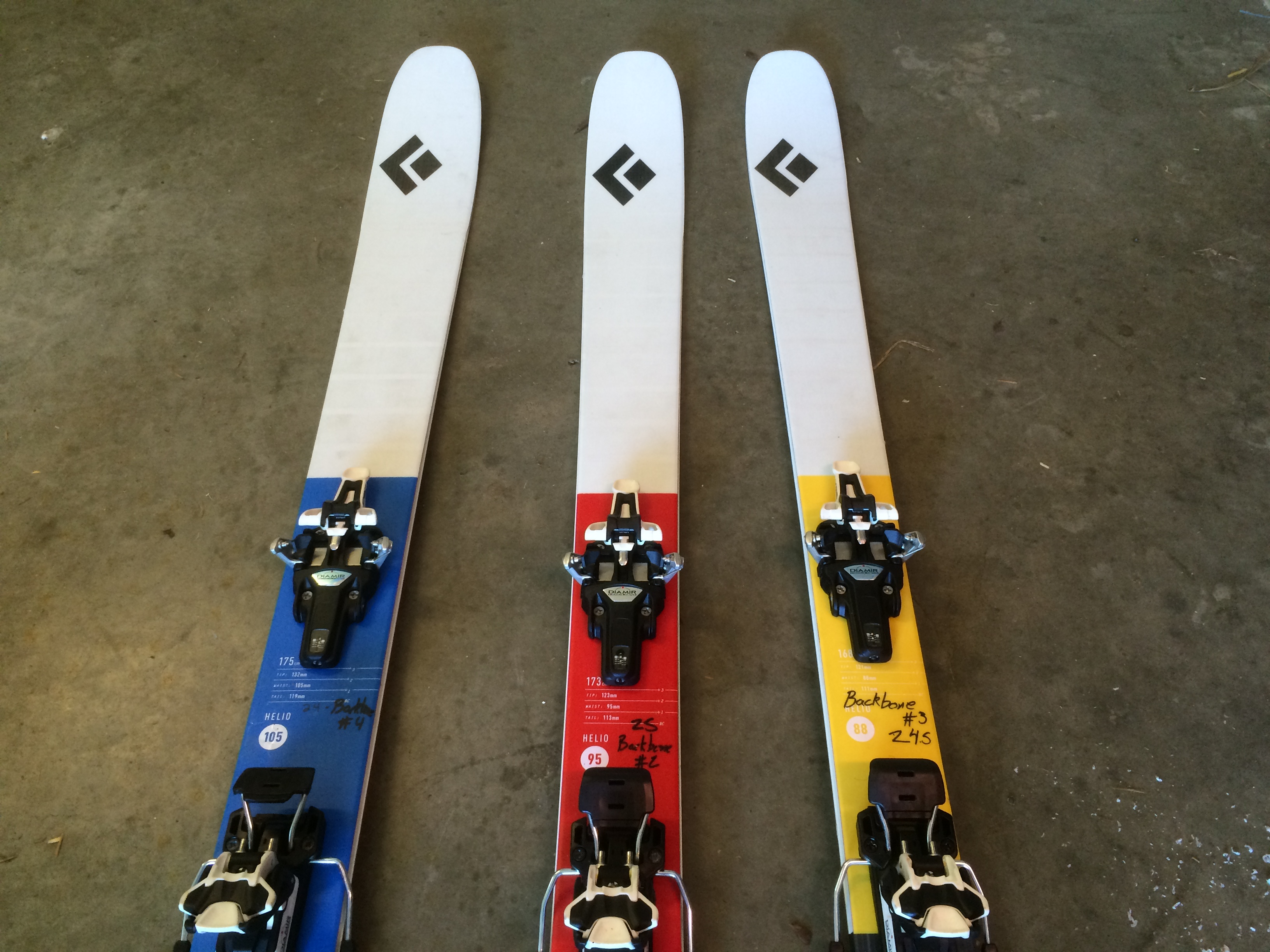 95mm waist is the most versatile recon for firm and soft snow . 2017 Ski Test Beta part II - Off-Piste Magazine