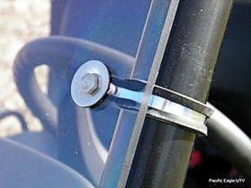 Cf Moto Uforce 1000 Split Lexan Windshield 19 Offroad Armor Offroad Accessories