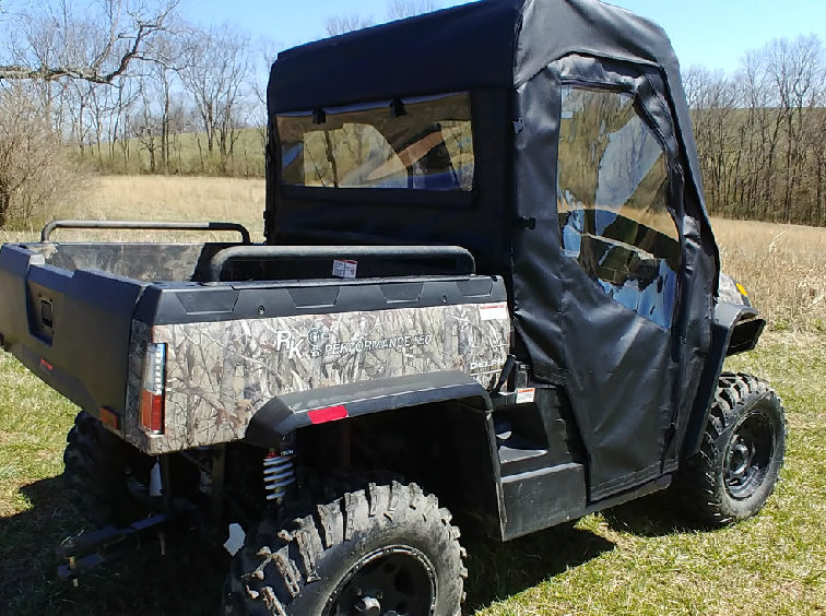 thumbnail image 2 of Universal UTV Storage Cover – Fits MASSIMO, Bighorn, Cub Cadet, Hisun 500/700, Black 210D Oxford 2 of 4