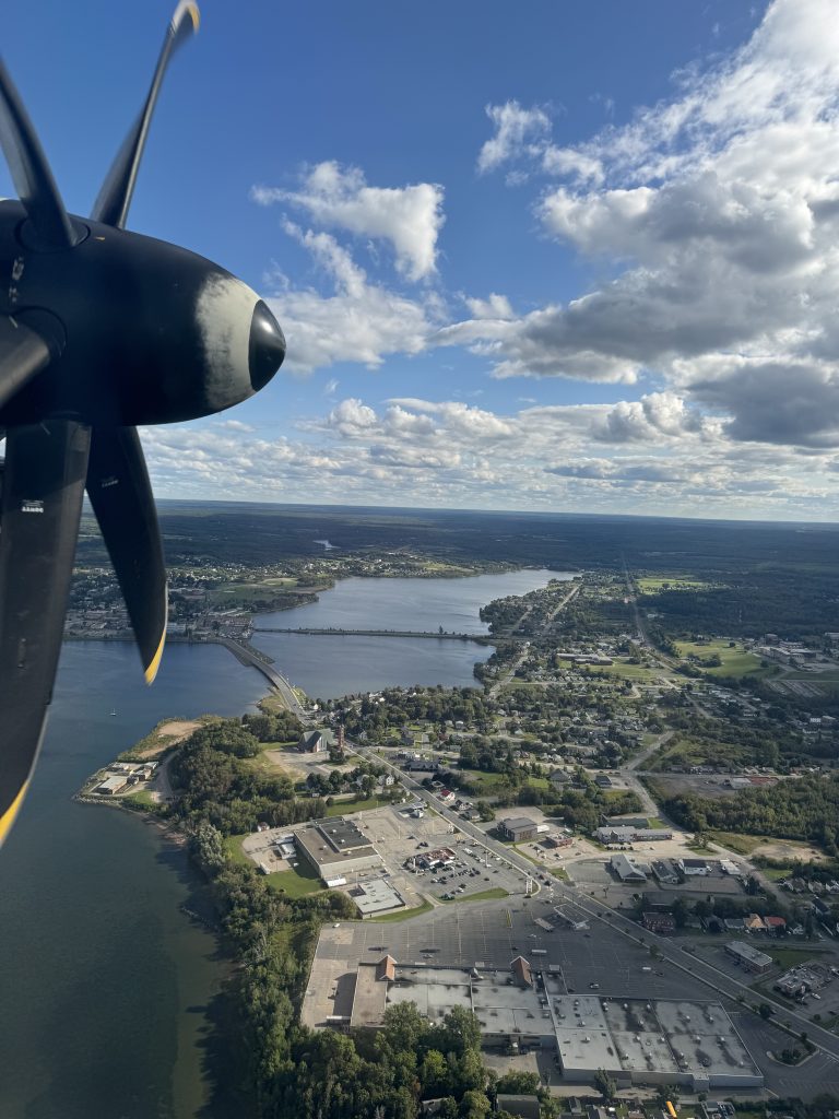 vue aérienne de bathurst