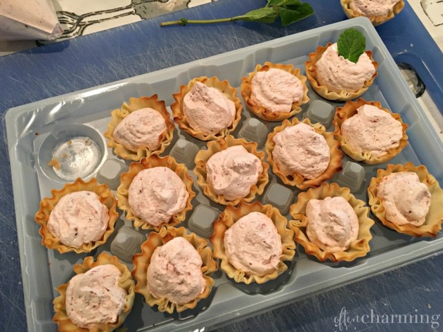 Making Raspberry Puffs, Tea At Home - Often Charming