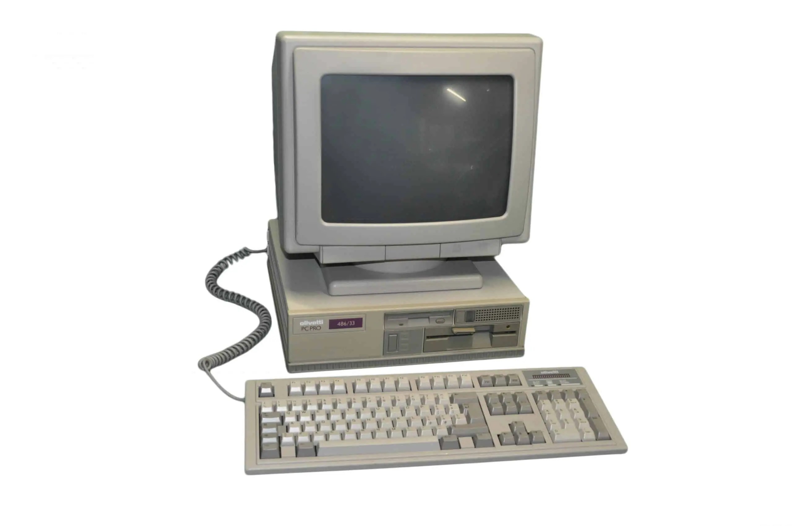 Carte Mère Vintage OLIVETTI XP 2655 - Processeur Intel I486 SX 33 MHz