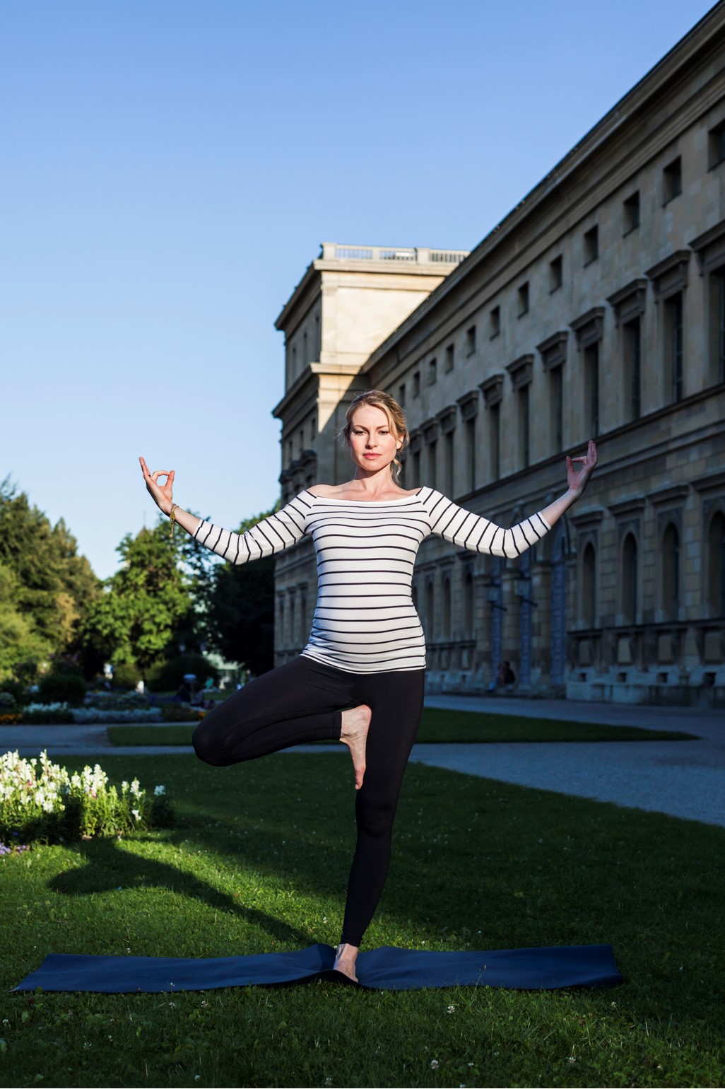 Om Stories Prenatal Yoga Tree Pose