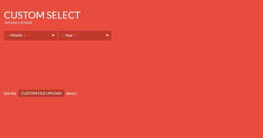 20+ Select Box CSS Examples Inspiration - OnAirCode