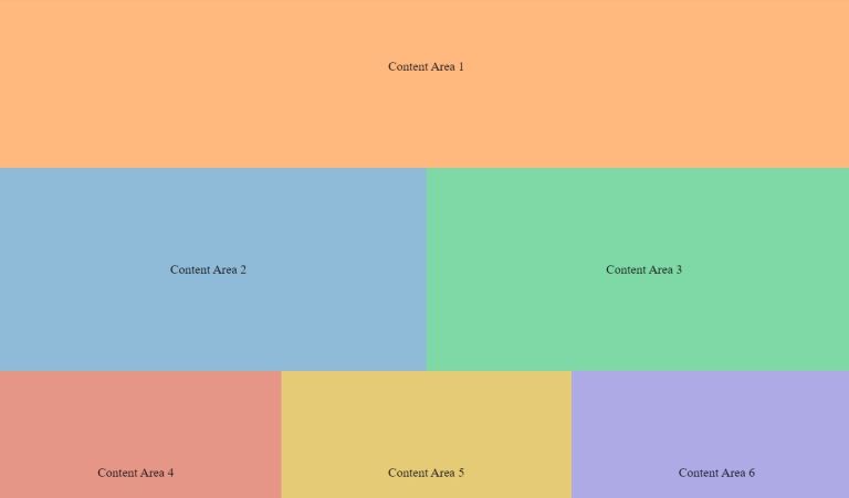 17+ Responsive Div CSS Layout Examples - OnAirCode