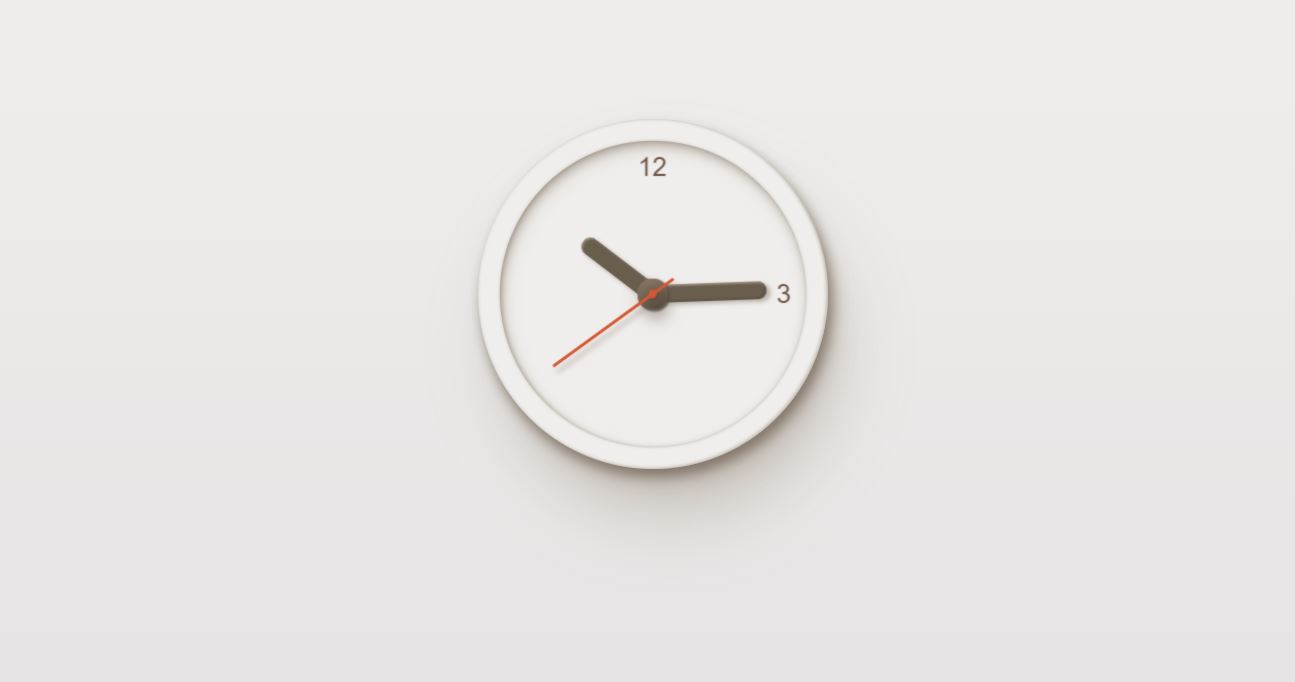 30+ HTML CSS Clock Inspiration Examples OnAirCode