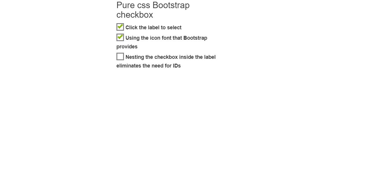 20+ Bootstrap Checkbox Examples Code Snippet - OnAirCode