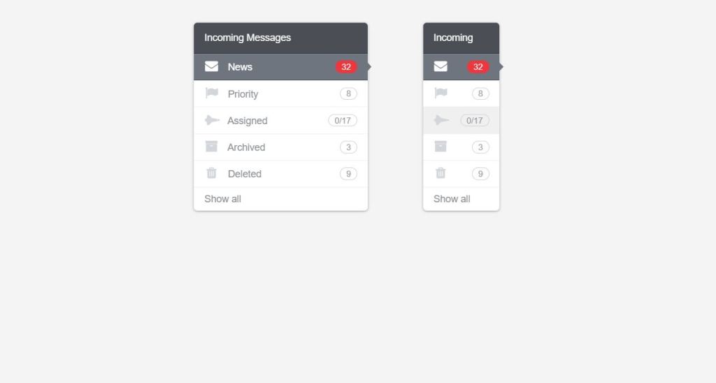 13+ Bootstrap Badge Design Examples - OnAirCode