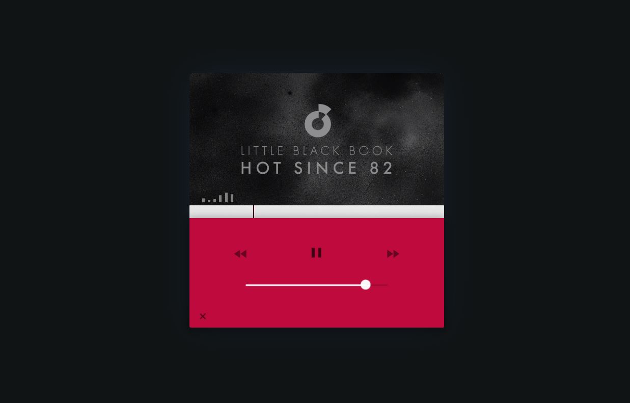 30+ JavaScript Mp3 Music Audio Player Examples OnAirCode