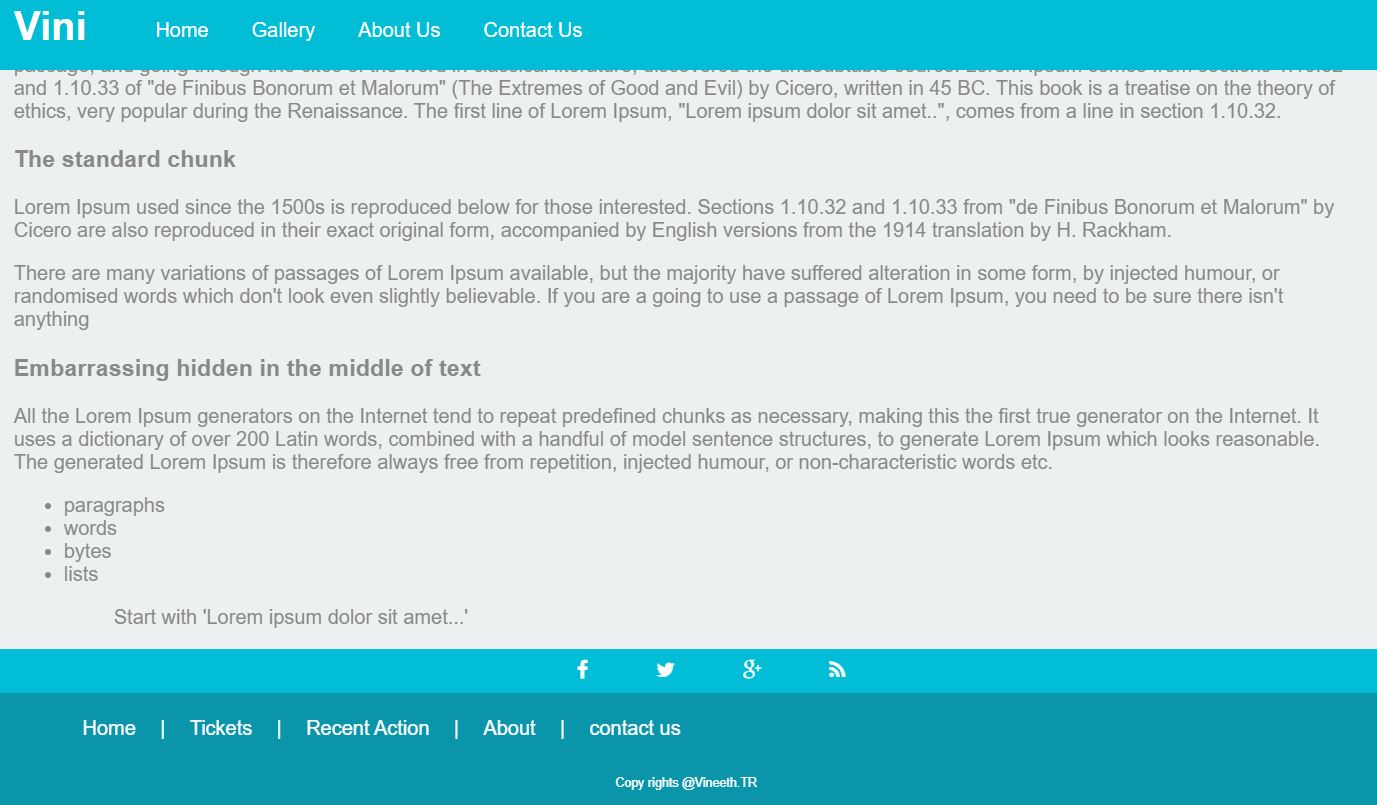 On Scroll FixedHeader