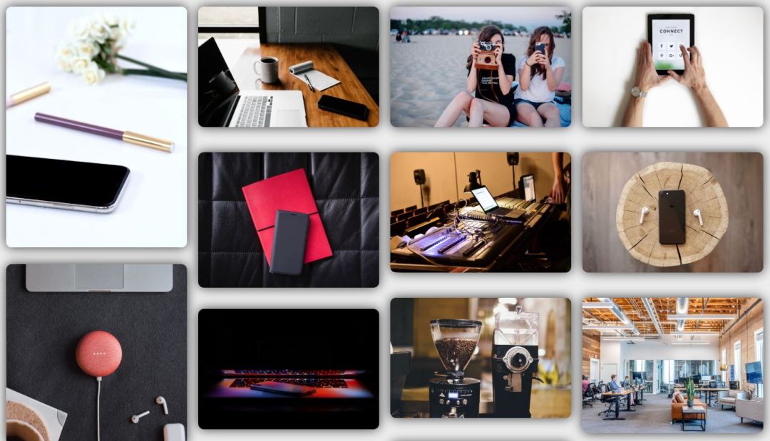 30+ JavaScript Image Gallery Examples - OnAirCode