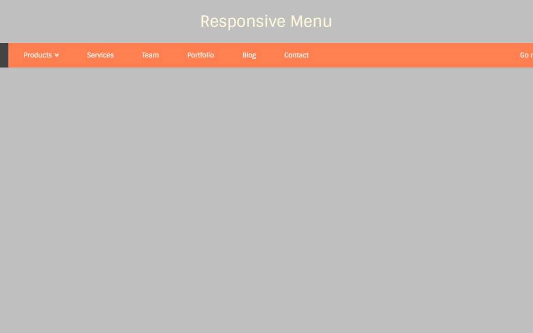 10+ JavaScript Horizontal Menu Examples OnAirCode