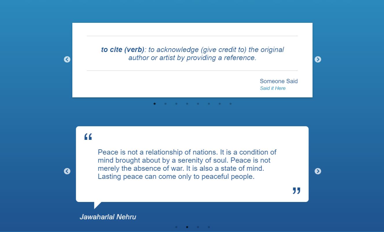 16+ Bootstrap Testimonial Slider Design Examples OnAirCode