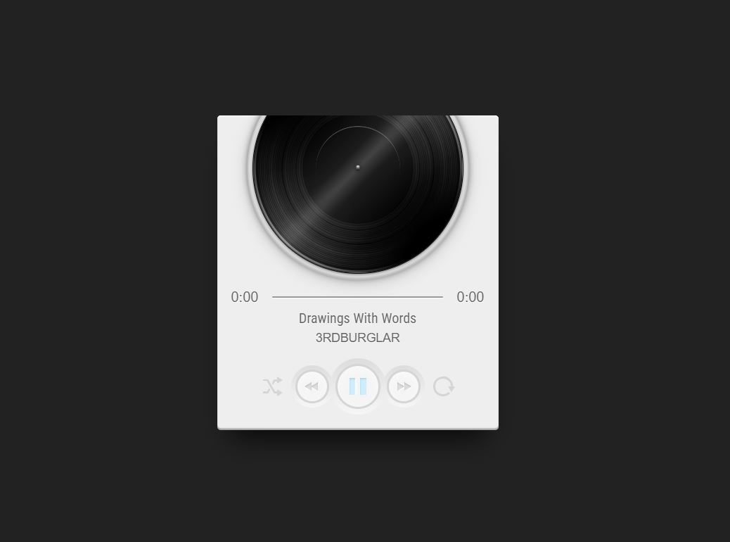 30+ JavaScript Mp3 Music Audio Player Examples OnAirCode
