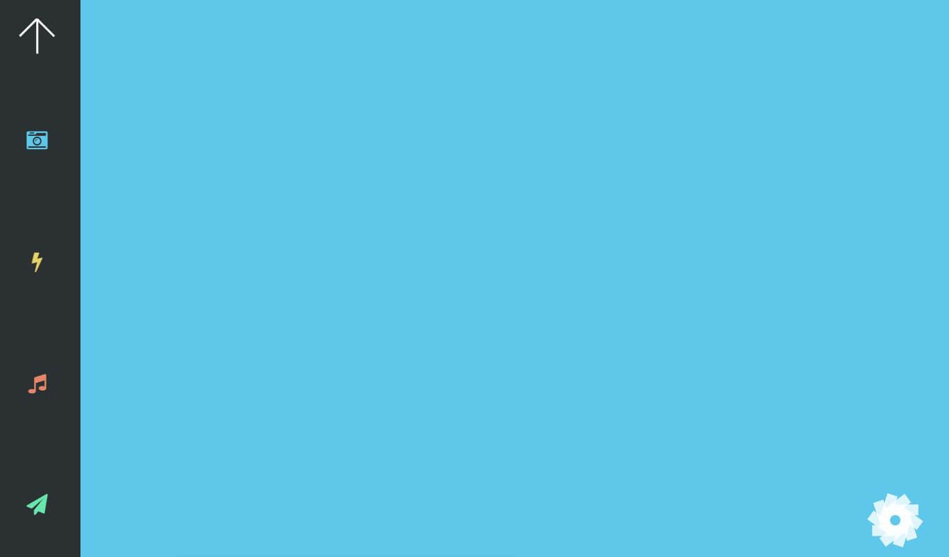 Vertical layout Javascript navigation