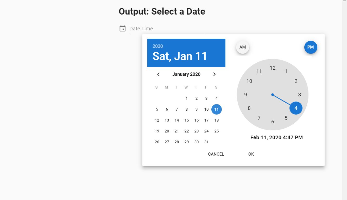 18+ JavaScript Datepicker Design Code Examples OnAirCode