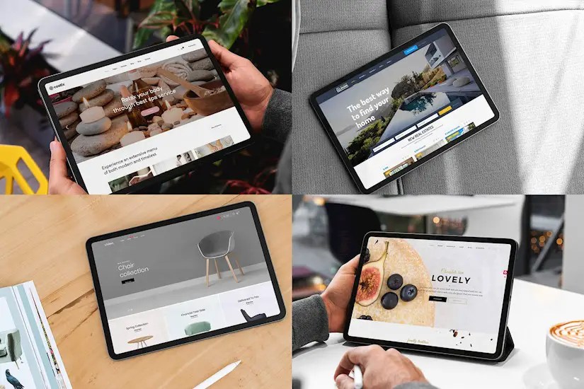 Another free psd template of an animated ipad app with fade transition animation between pages. 21 Best Ipad Mockups To Present Your Designs Onedesblog