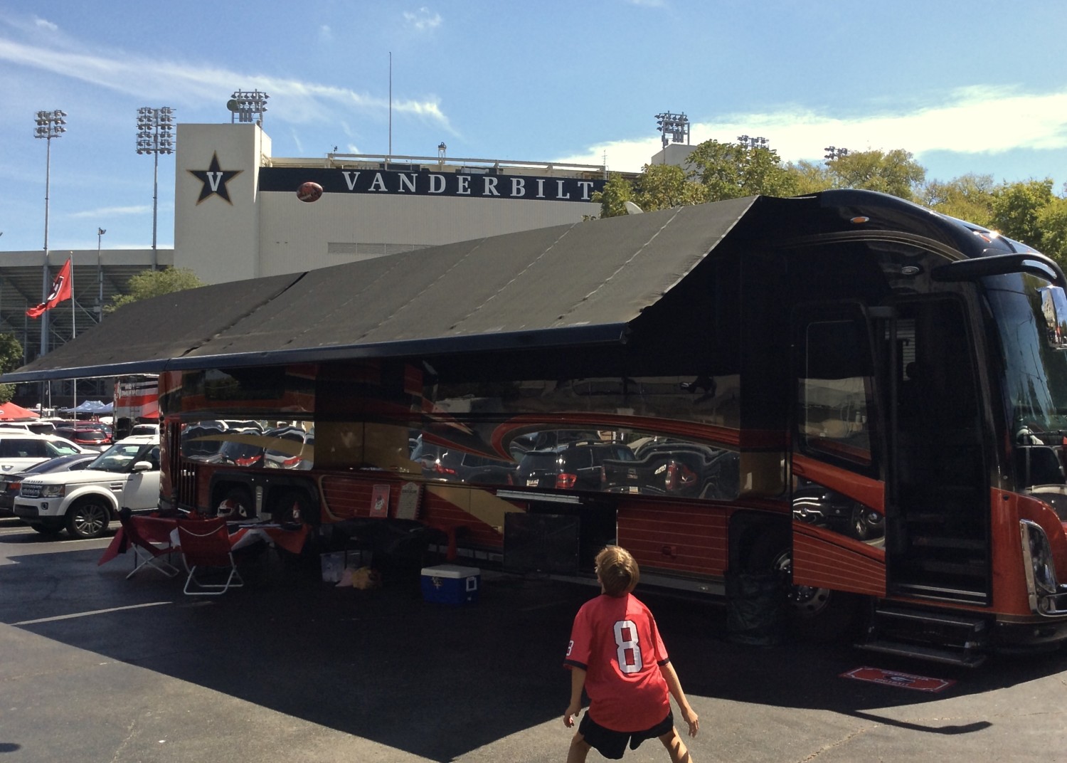 Tailgating SEC Style, 2019 at Vanderbilt One Southern Man