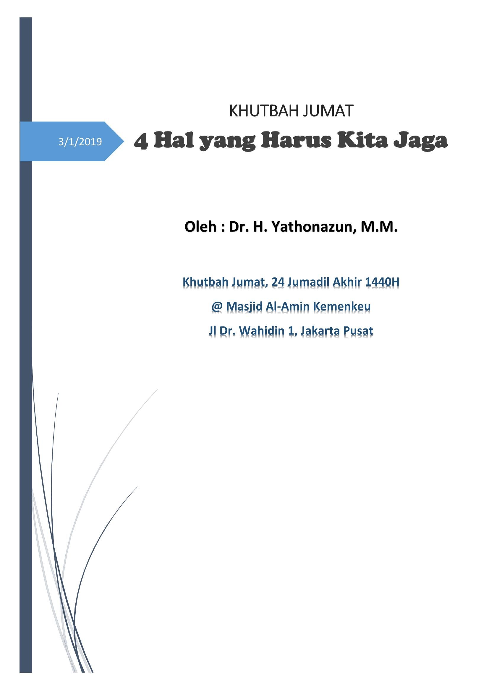Silahkan download link dibawah ini secara gratis. Microsoft Word Khutbah Jumat Docx Pages 1 16 Flip Pdf Download Fliphtml5
