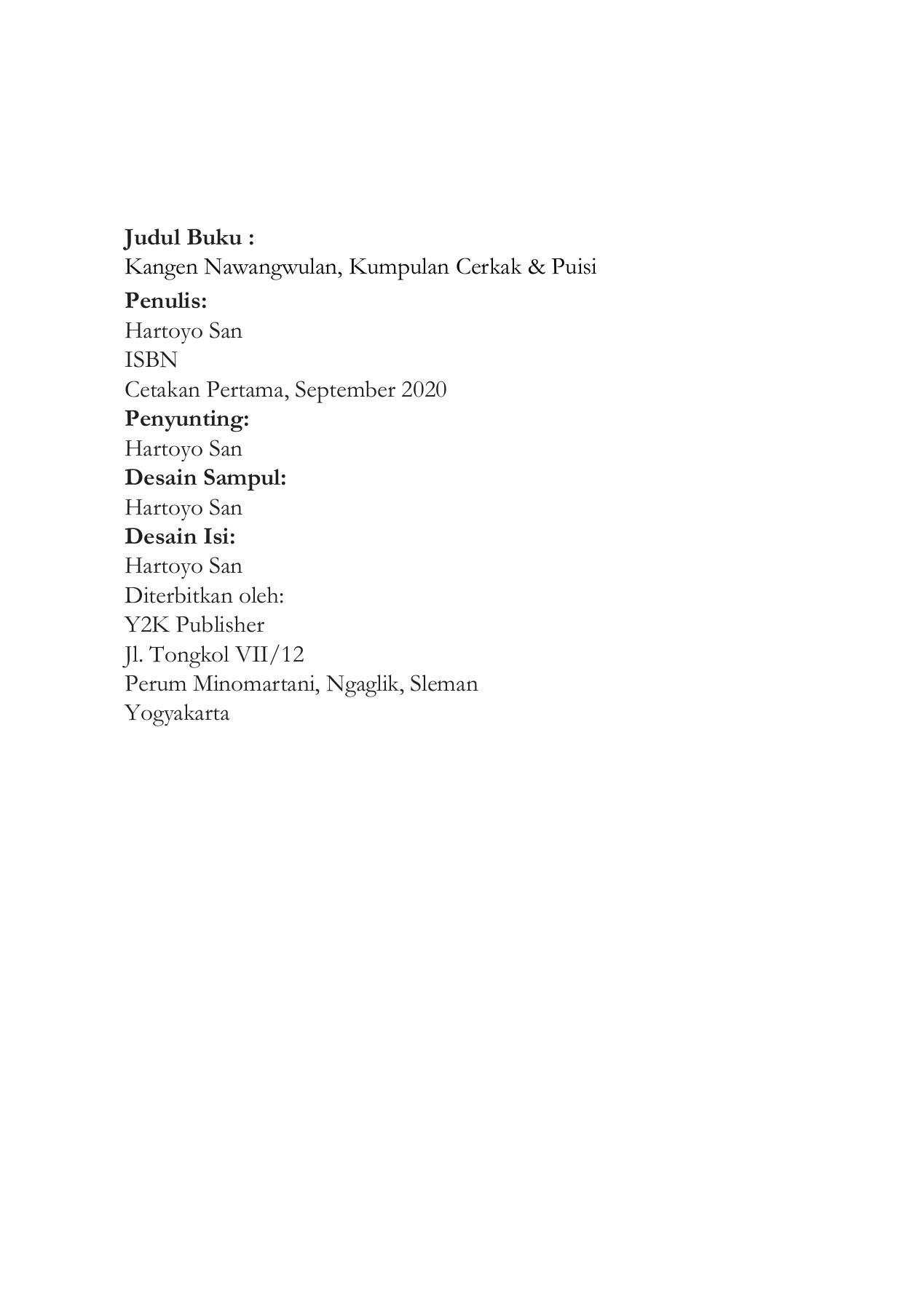 Dalam bahasa jawa puisi dikenal sebagai geguritan. Kumpulan Cerkak Geguritan Flip Book Pages 1 36 Pubhtml5