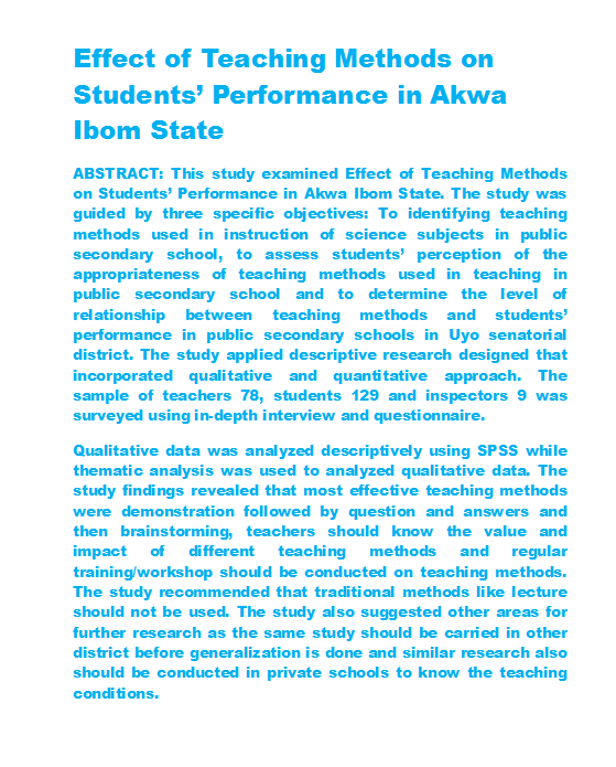 Academic performance of students articles image