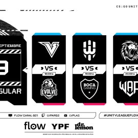 Llega la última fecha de la Fase Regular de la Unity League Flow