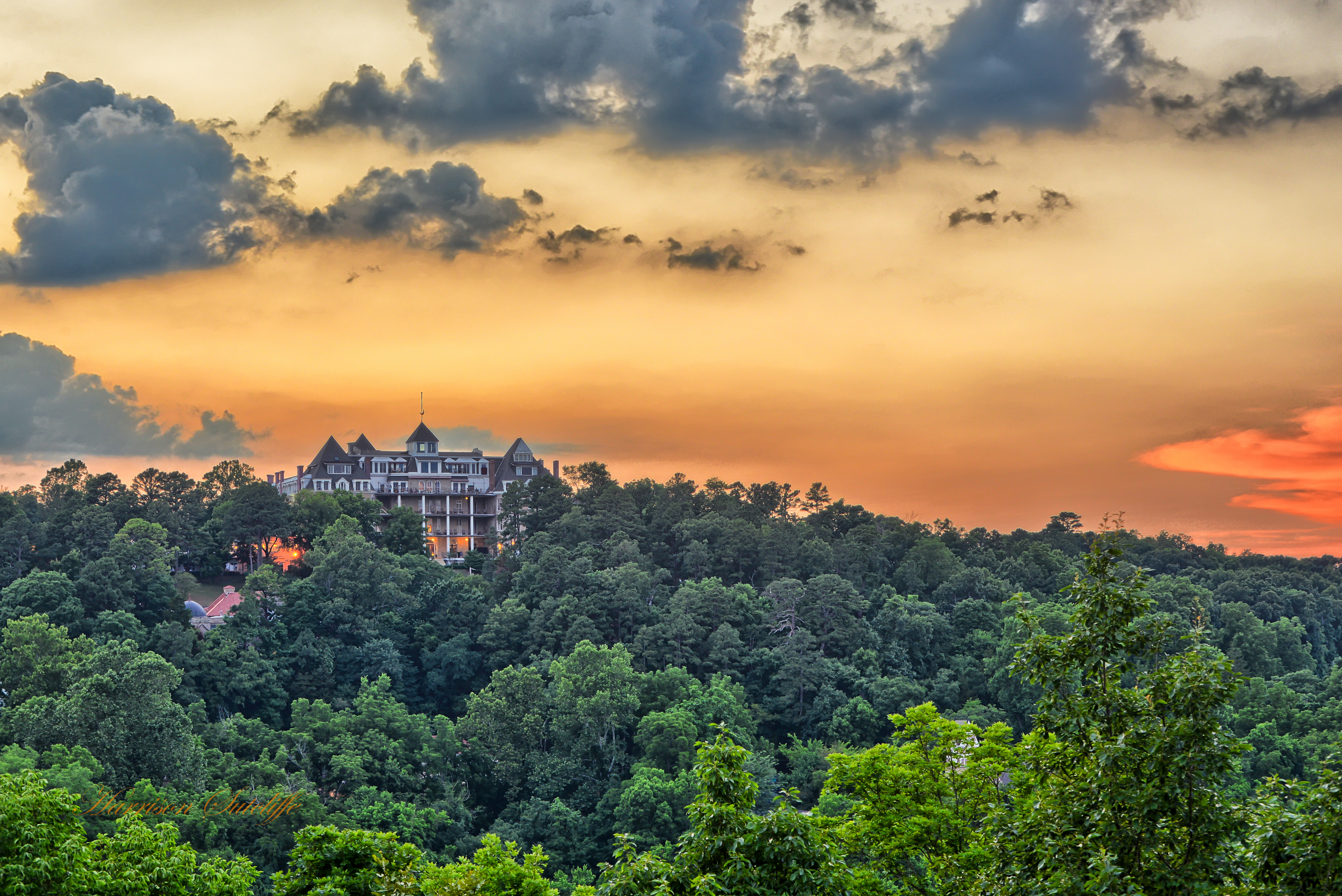 Eureka springs, beaver lake, holiday island and table rock . Photo of the Week: Crescent Hotel - Only In Arkansas