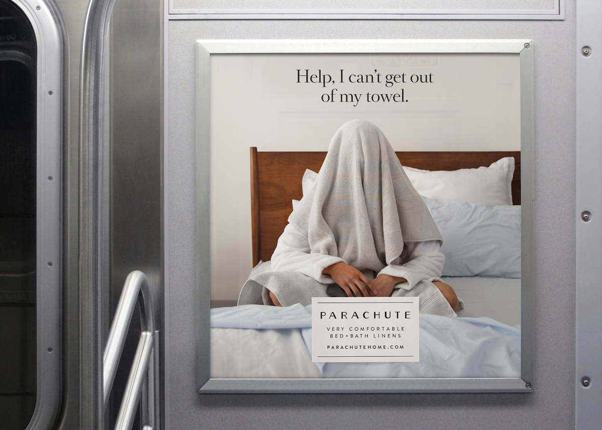 parachute baby towel