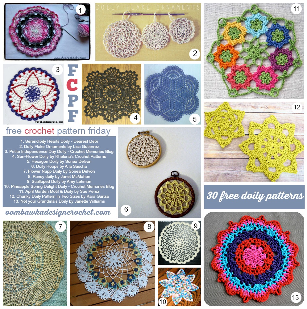 Creative quilts make excellent heirlooms, gifts and covers for your bed. 35 Free Crochet Doily Patterns Oombawka Design Crochet