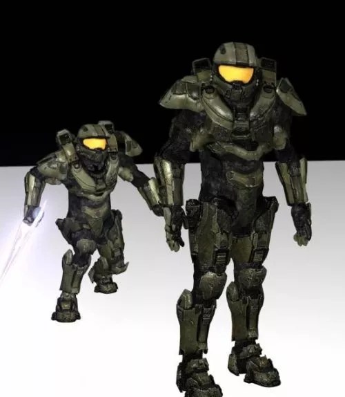 Halo Masterchef Characters Free 3d Model Fbx Obj Open3dmodel 9728