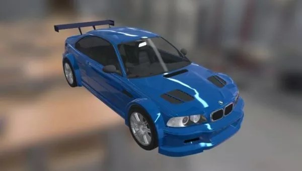 Car Bmw M3 Gtr Free 3d Model Fbx Open3dmodel 300969