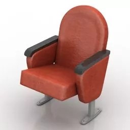Armchair Cinema Furniture Free 3d Model 3ds Gsm Open3dmodel 371957