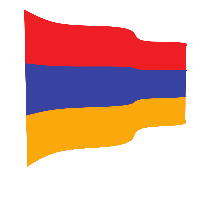 Color the top stripe red, the middle stripe blue, and the bottom stripe . Openclipart Clipping Culture