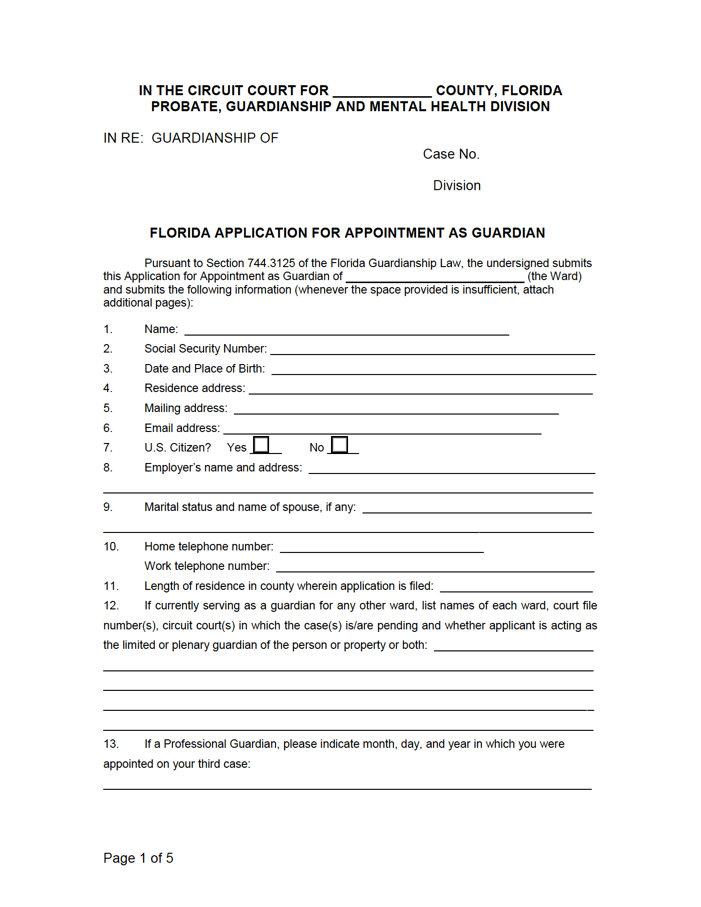 The petition and designation of place of trial forms must be filed with the tax court in washington, d.c. Free Florida Minor Child Power of Attorney Form
