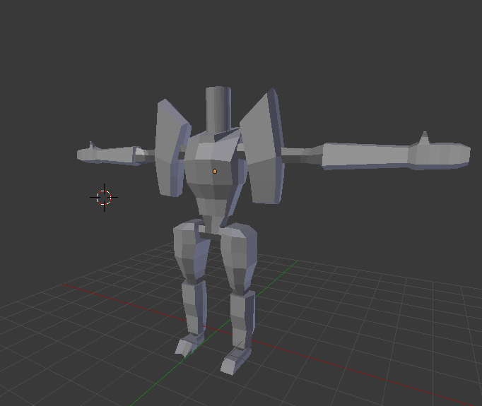Low Poly Robot Opengameart Org