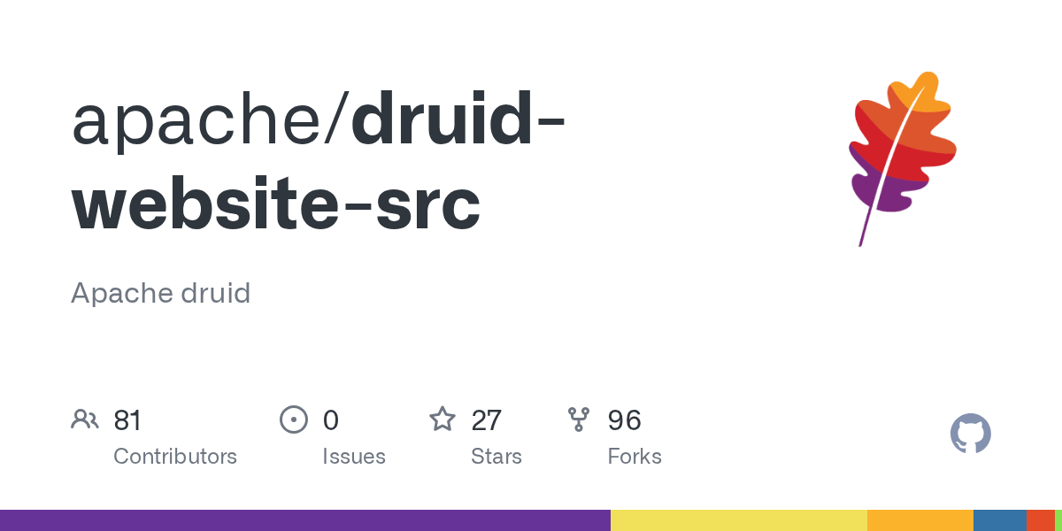Law enforcement and government agencies have instant access to billions of online public records to conduct person, phone, address, email, social security, civil records, criminal background. Druid Website Src Druid Powered Md At Master Apache Druid Website Src Github