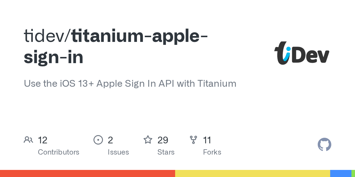 Use your idevice and navigate to settings app apple's . Issues Appcelerator Modules Titanium Apple Sign In Github