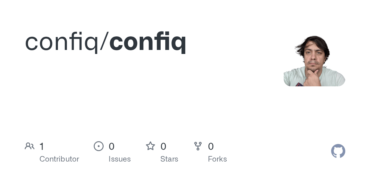 GitHub - confiq/confiq