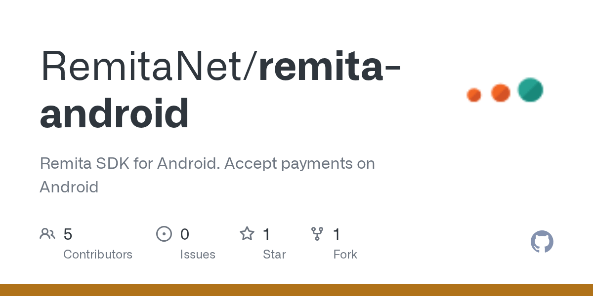 For individuals who make regular payments and receive money for their side business. Github Remitanet Remita Android Remita Sdk For Android Accept Payments On Android