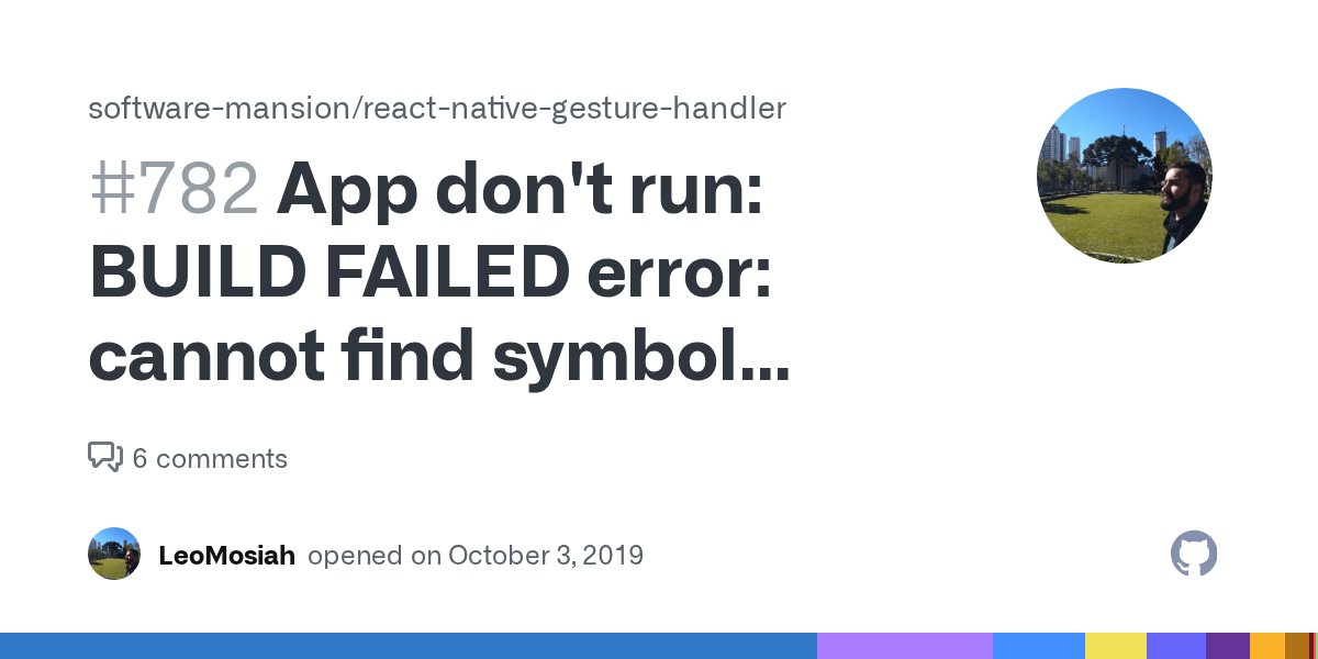 App don&rsquo;t run: BUILD FAILED error: cannot find symbol import  android.support.annotation.Nullable · Issue #782 · software-mansion/react -native-gesture-handler · GitHub